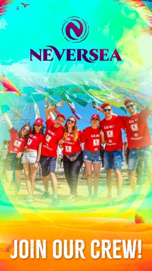 Inscrie-te in echipa de voluntari pentru NEVERSEA! Ai sansa sa faci parte din echipa de festival pentru G-EAZY, DJ Snake, Steve Aoki, Sean Paul sau Jessie J