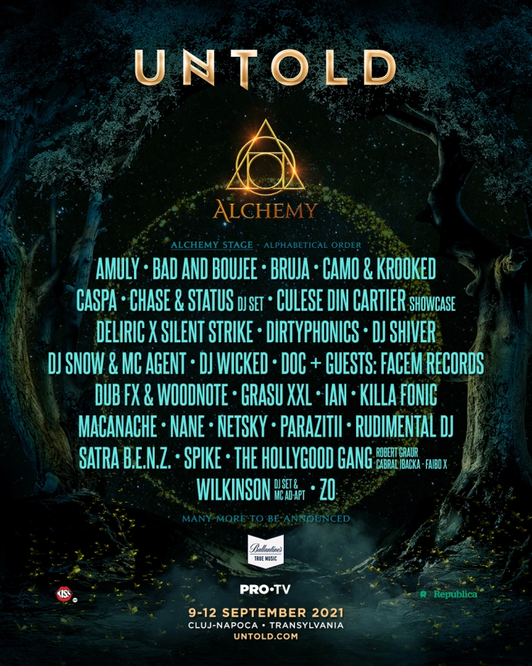 CHARLOTTE DE WITTE, CLAPTONE, SETH TROXLER, CASPA, CELLINI, COLYN, DJ SNOW &amp; MC AGENT VOR FACE SHOW-URI SPECIALE PE SCENELE ALCHEMY ȘI GALAXY