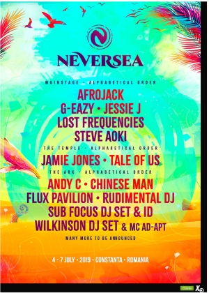 Vezi care sunt primele nume din line-up-ul NEVERSEA din acest an!