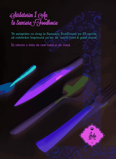 Un an de sanatate in centrul Clujului @ 25 aprilie Samsara FoodHouse