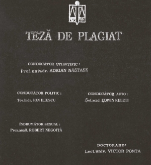 Teze celebre de doctorat puse din nou sub lupa justitie