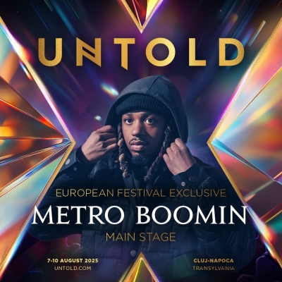 Metro Boomin - pentru prima data in Romania la UNTOLD X