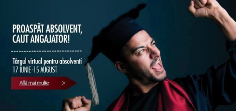 Targul virtual Hipo.ro pentru absolventi pune la bataie peste 600 de joburi