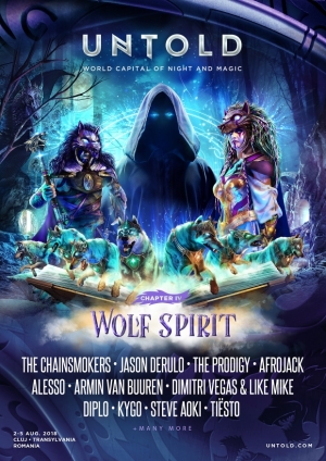 Noi personaje fantastice care vor ghida spre scenele festivalului UNTOLD zecile de mii de fani