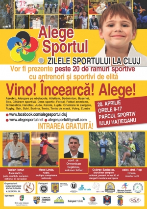 "Zilele Sportului" vor fi sarbatorite prin multa miscare