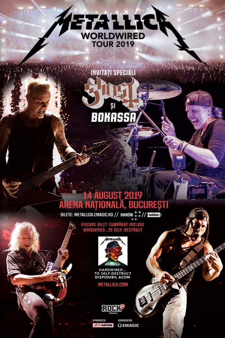 Concertul este sold-out. Informatii utile pentru fanii Metallica