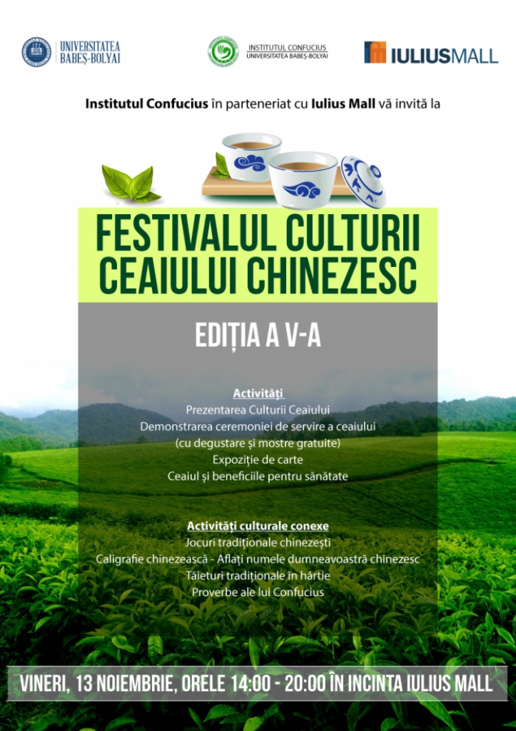 Degusta cel mai bun ceai la Festivalul Culturii Ceaiului Chinezesc