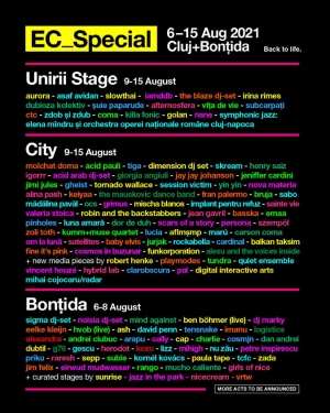 Promisiunea EC_Special: 10 zile de regasire a muzicii live, intr-un lineup eclectic