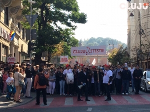 Marsul Lecturii a dat startul Festivalului International de Carte Transilvania