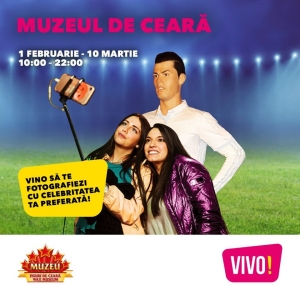 Muzeul de ceara vine la Cluj-Napoca! Vezi cu cine te vei putea poza!