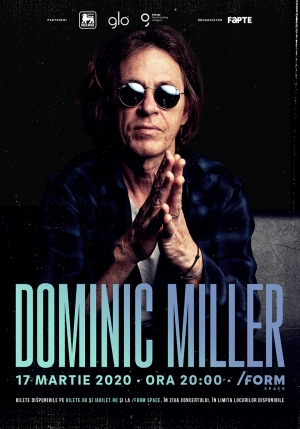 Chitaristul lui Sting, Dominic Miller, va concerta la Cluj-Napoca