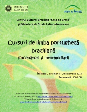 Casa do Brasil organizeaza cursuri de portugheza pentru studenti