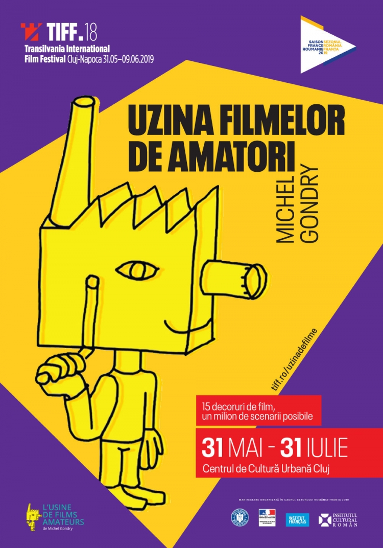 Uzina Filmelor de Amatori, creata de Michel Gondry, la TIFF 2019