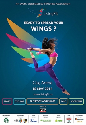 Living Fit pentru clujeni in 18 mai la stadionul Cluj Arena