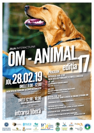 Evenimentul Ziua Interactiunii Om-Animal a ajuns a a XVII-a editie. Vezi programul.