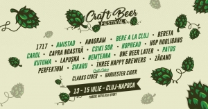 Iubitorii de bere sunt invitati la Craft Beer Festival in acest weekend