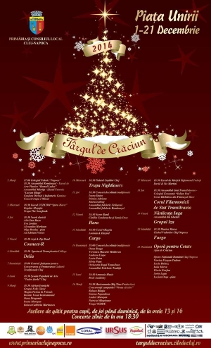 Targul de Craciun isi va deschide portile in 1 decembrie