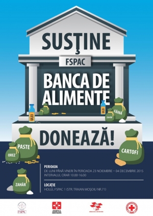 Programul „Banca de alimente” a inceput. Doneaza si tu!