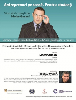 Un eveniment despre economie si societate, studenti si viitor, discernamant si incredere