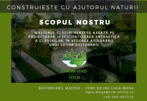Un nou master de viitor la UT Cluj: Masterul Cladiri Verzi