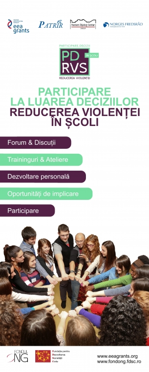 Lansarea Proiectului "Participarea la luarea deciziilor. Reducerea Violentei în Scoli. "