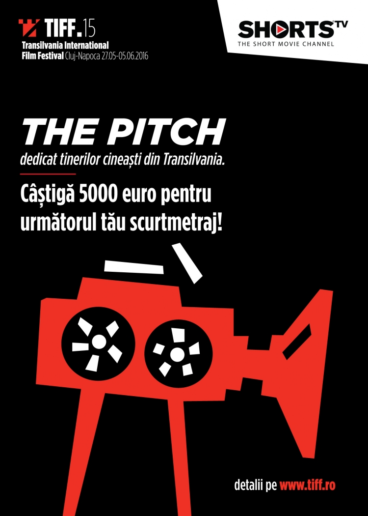 Concursul The Pitch ajunge în Transilvania, la TIFF. Premiul: 5.000 de euro pentru un scurtmetraj