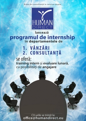 Human Direct recruteaza tineri pasionati de Psihologie Organizationala