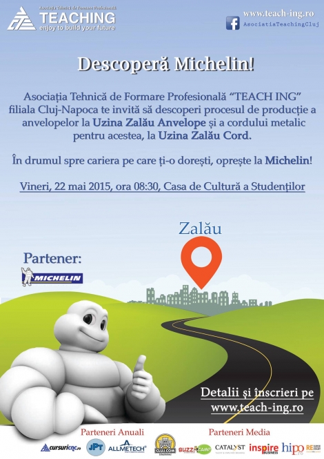 In drumul spre cariera pe care ti-o doresti, opreste la Michelin!