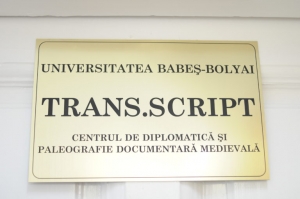 S-a deschis la UBB Centrul de Diplomatica si Paleografie Documentara Medievala