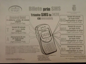 De acum iti poti cumpara biletul de autobuz prin sms
