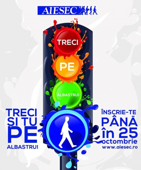 Din octombrie treci pe albastru!